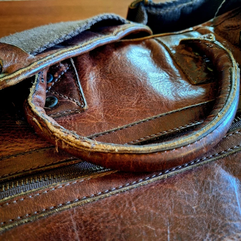 Vintage Will Leather Goods 1978 Cognac 
